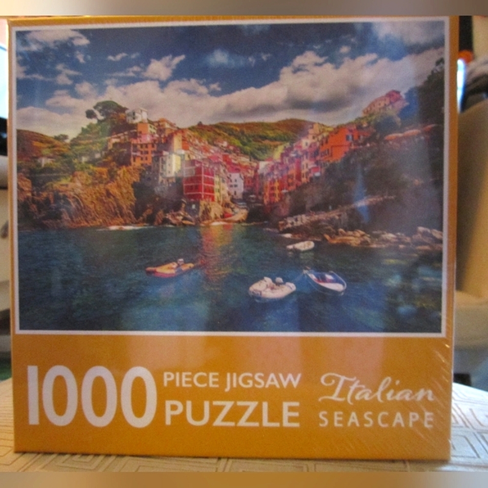Italian Seascape Jigsaw Puzzle - 1000 Pieces